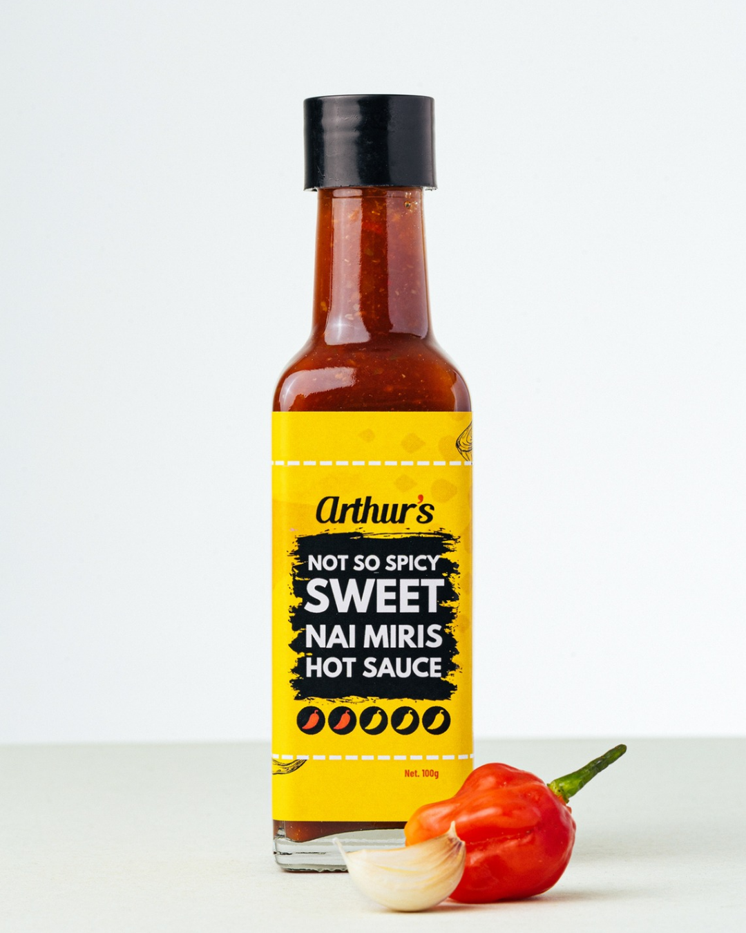 Not So Spicy Sweet Nai Miris Hot Sauce