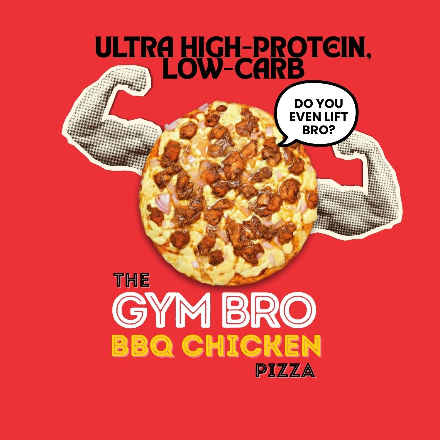 Gym Bro BBQ Chicken 🌶💪💪 9 INCH